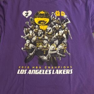 Lakers 2020 championship xl shirt